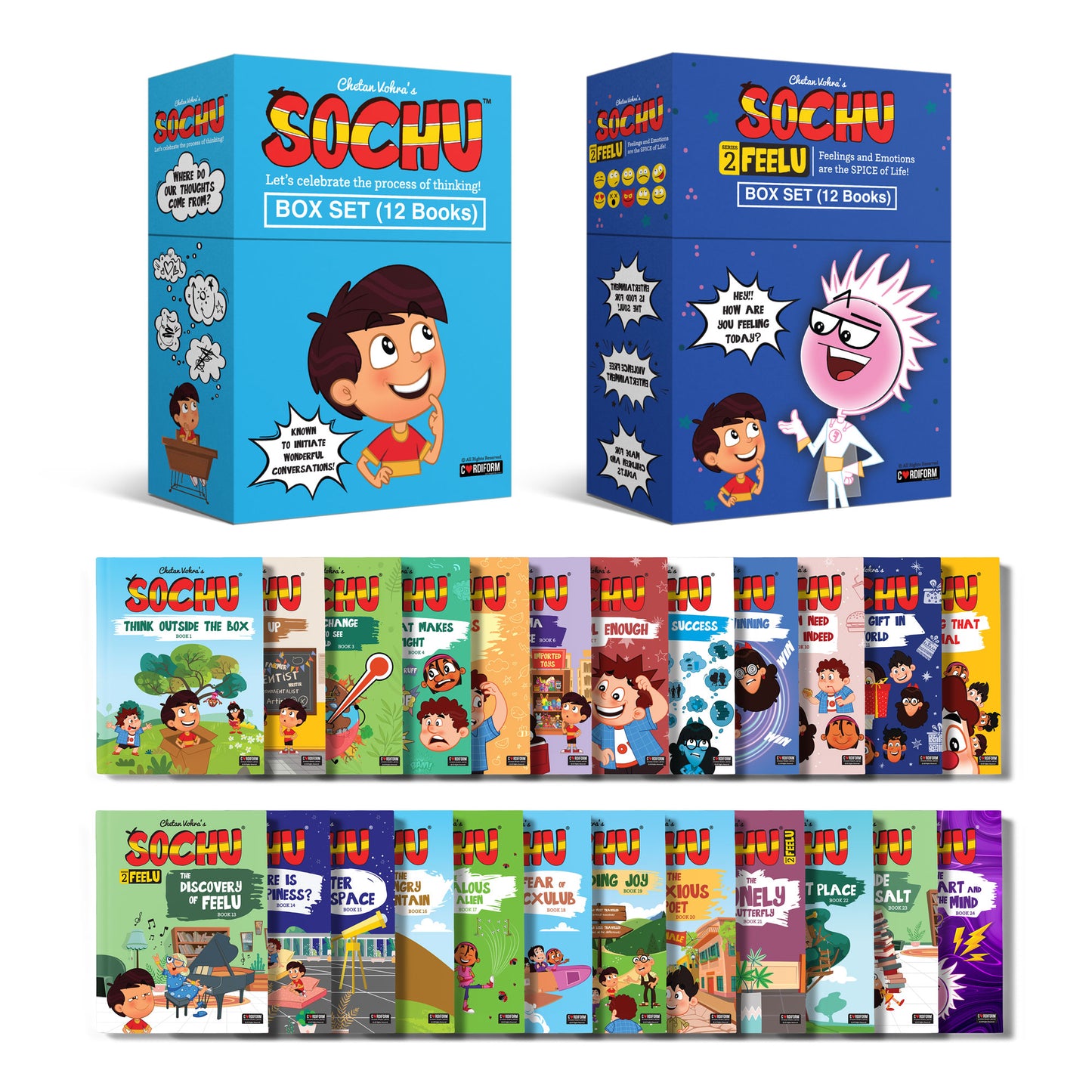 Series 1 & 2 (Set of 24 Books) - BOX SIZED SETS (current stock available without box)